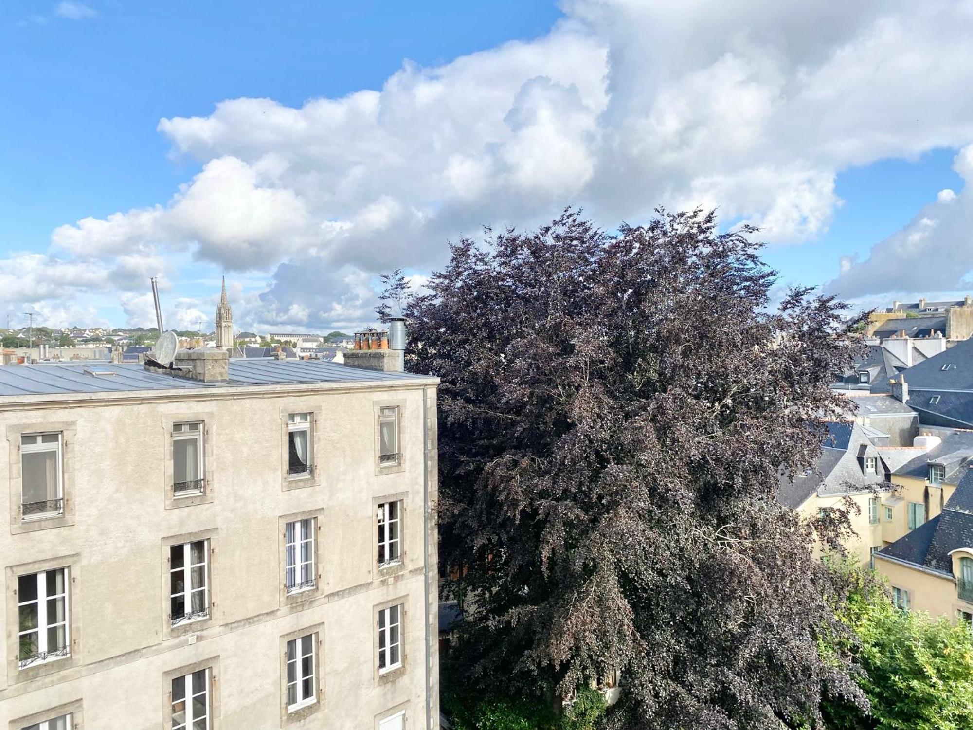 Le Nid Des Quais - Vue Panoramique Au Coeur De La Ville - Wifi - Entree Autonome Кимпер Екстериор снимка